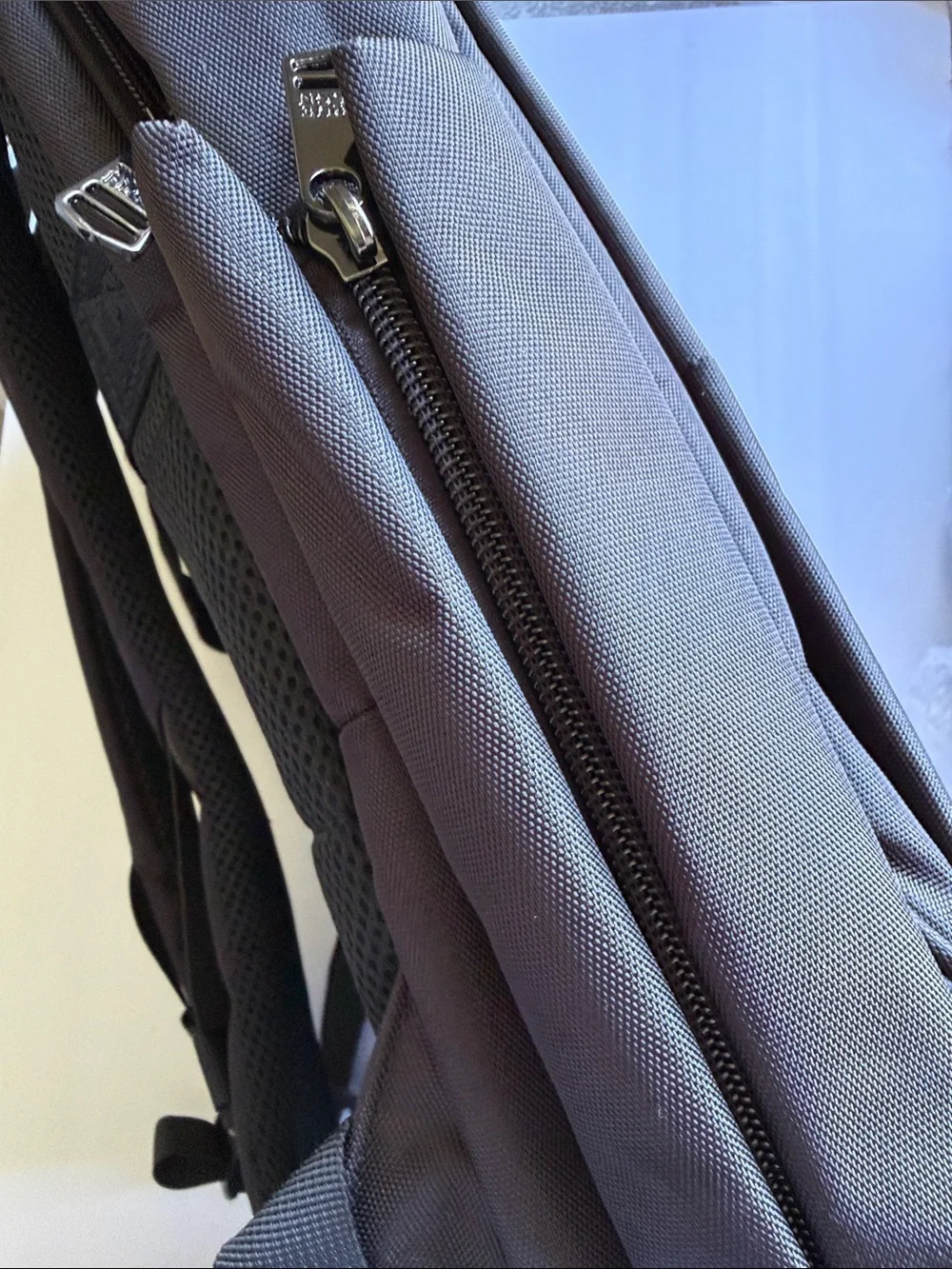 True Religion Black Travel Backpack with Subtle Logo